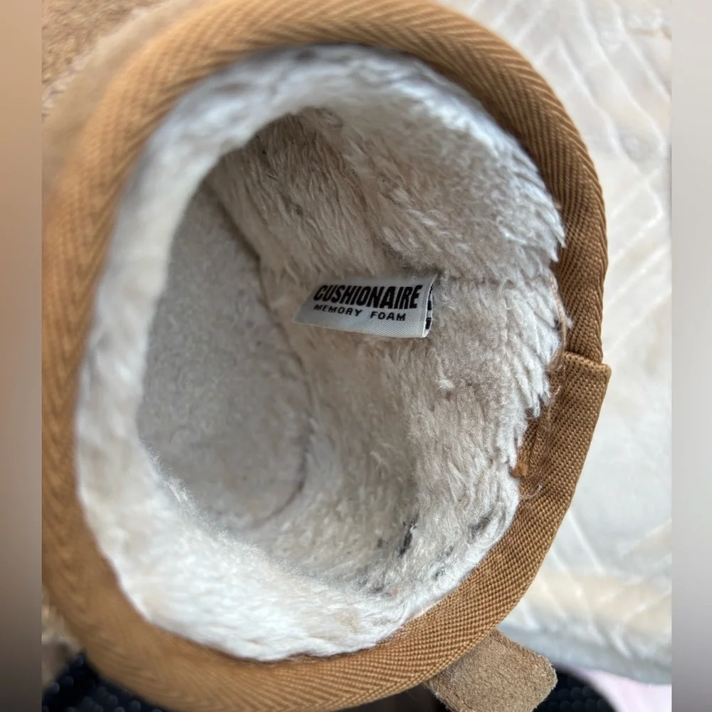 Cushionaire Winter Boots Size 7,5 Brown Ankle
